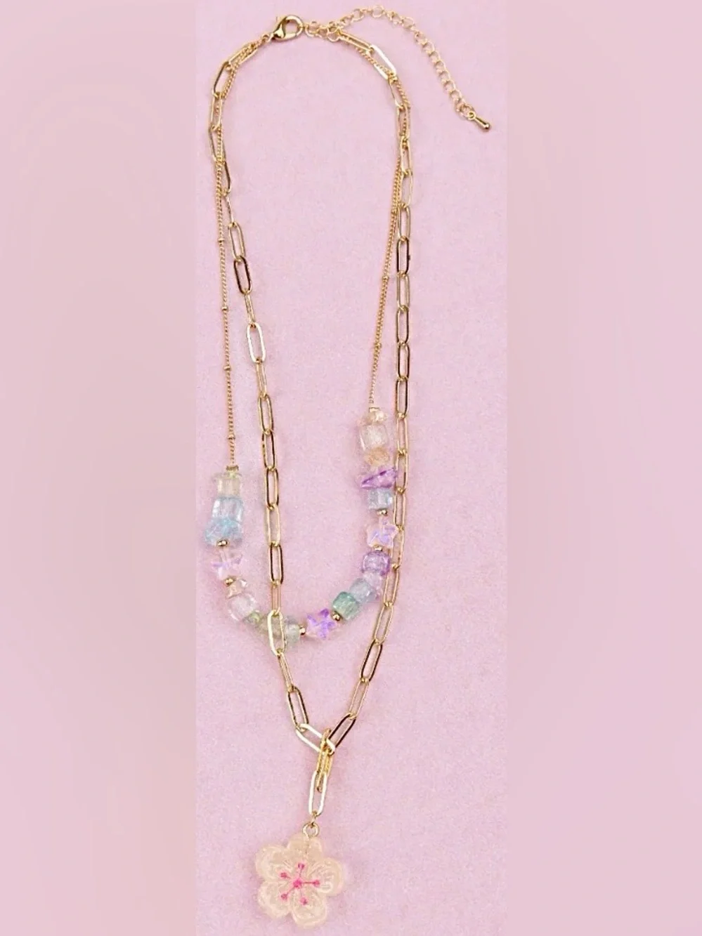 Great Pretenders Boutique Chic Garden Gem Necklace